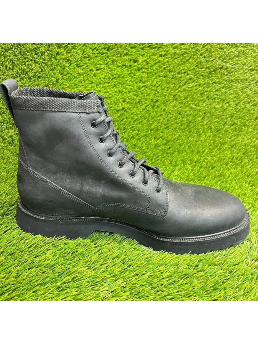 Cole Haan American Classic Mens Size 13 Black Outdoor Plain Toe Waterproof Boots